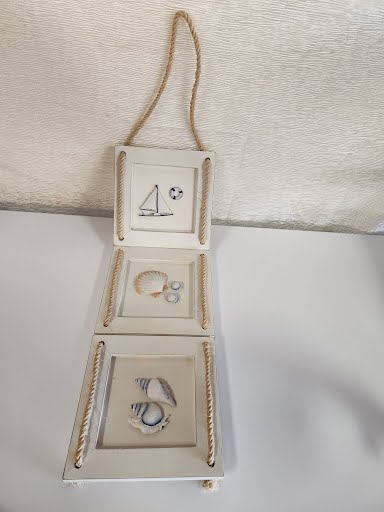 8X24 Triple Coastal Wall art