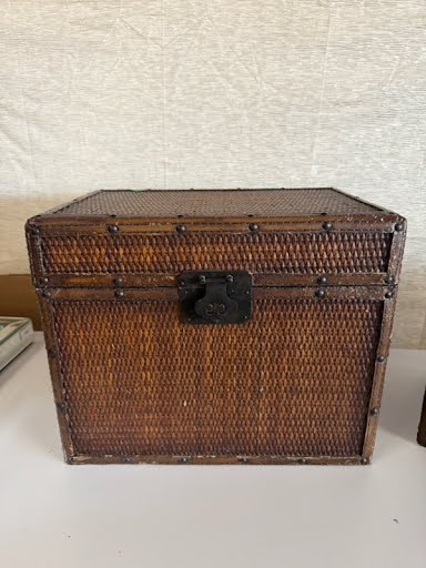 Weaved Rattan Storage Box
