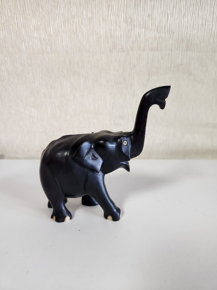 Carved Wood Elpehant Home Item