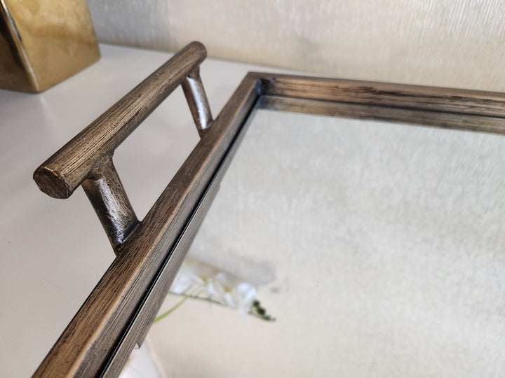 Gold Mirrored Tray
