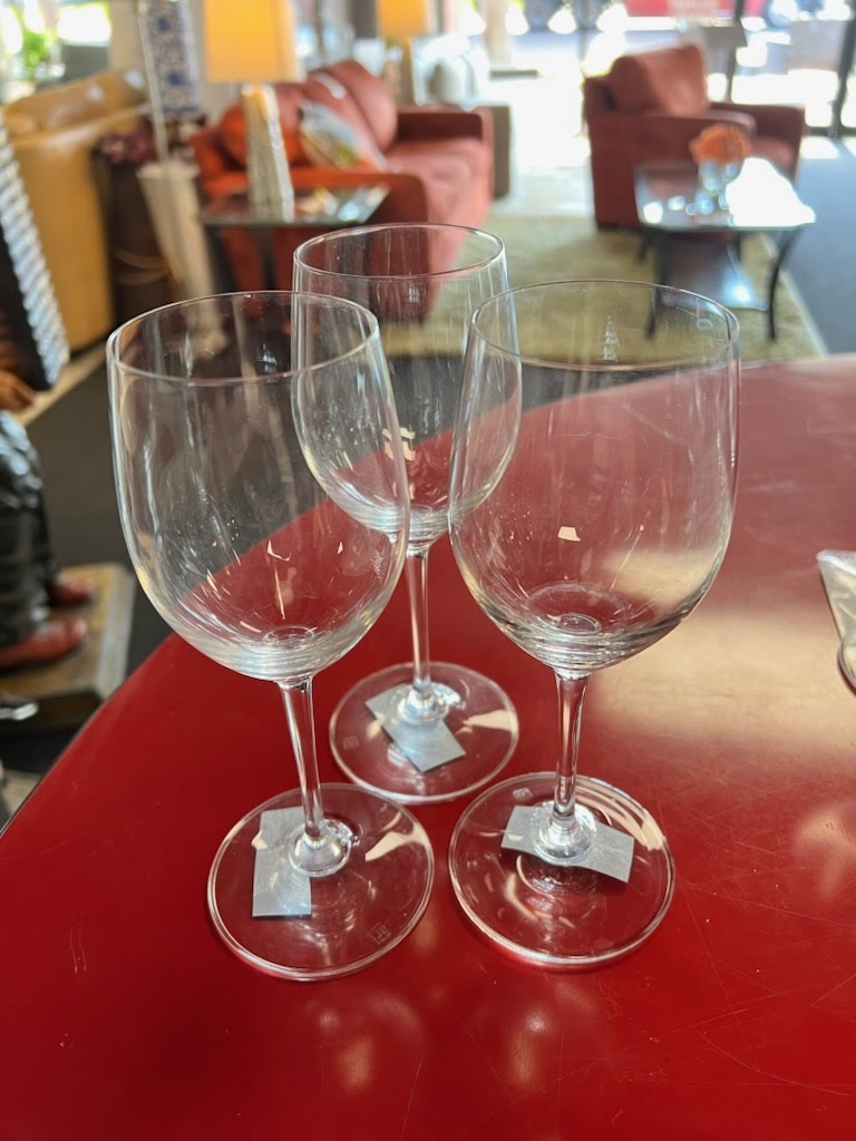 SET OF 3  Glassware