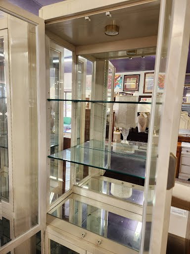AMERICAN OF MARTINSVILLE Glass Front Display Cabinet