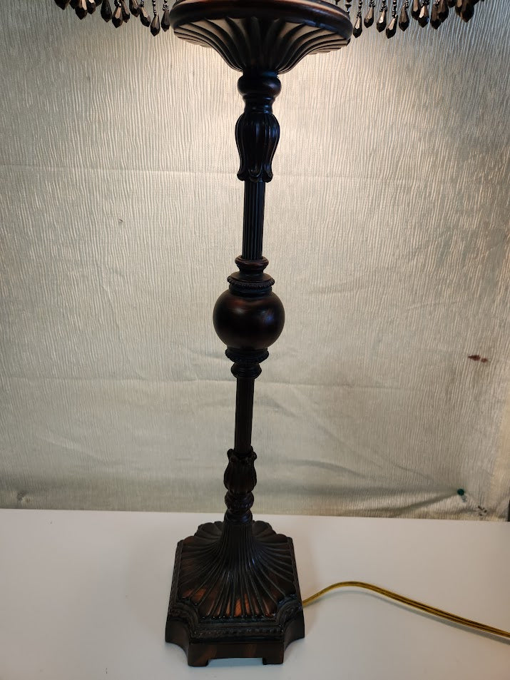 36"H Dark Metal Table Lamps