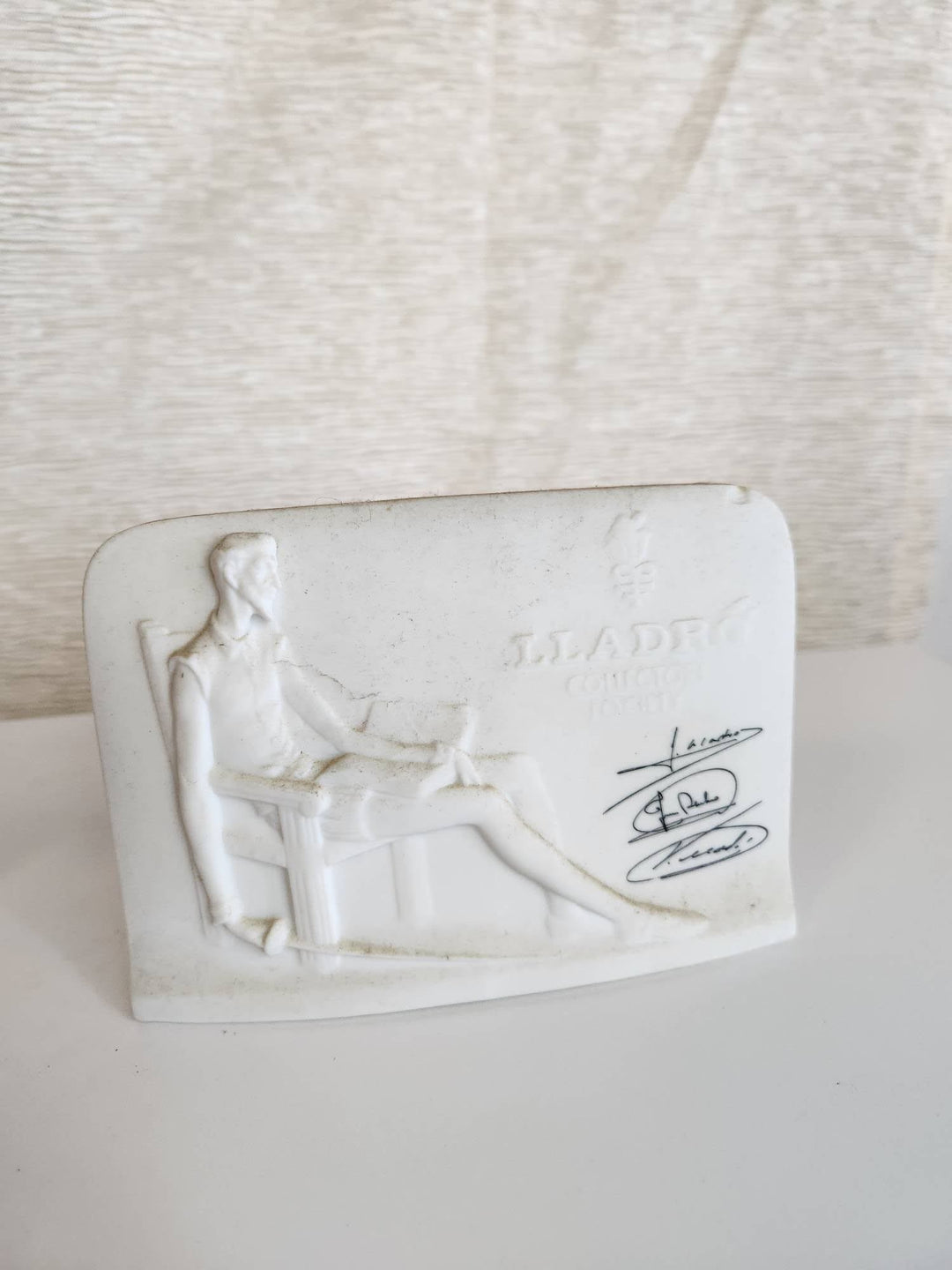 LLADRO COLLECTOR’S SOCIETY 6” Shelf Sign SPAIN