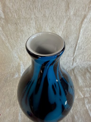 Black and Blue Vase