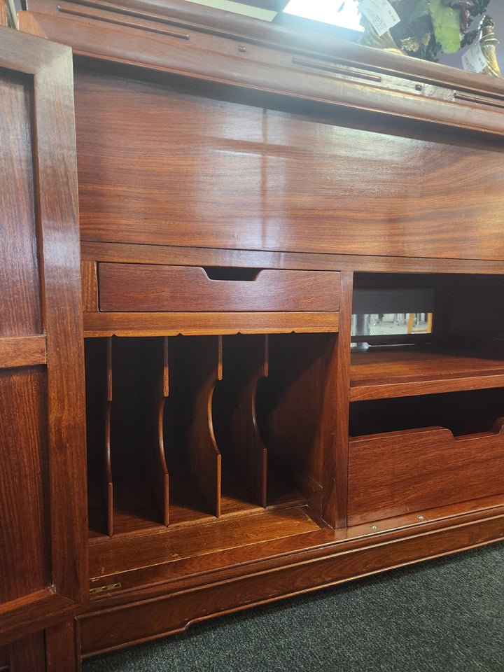 1960's George Zee Rosewood Oriental style stereo Cabinet