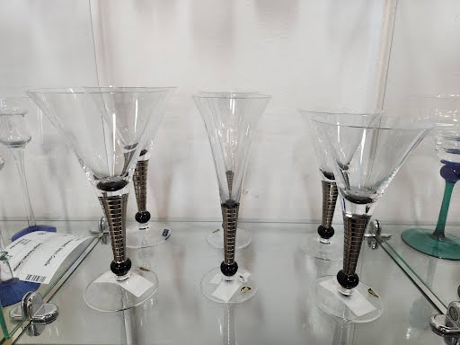 Set of Two | Opus "Harlowe" Champagne Glasses - Silver