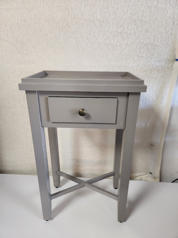 Small Grey End Table