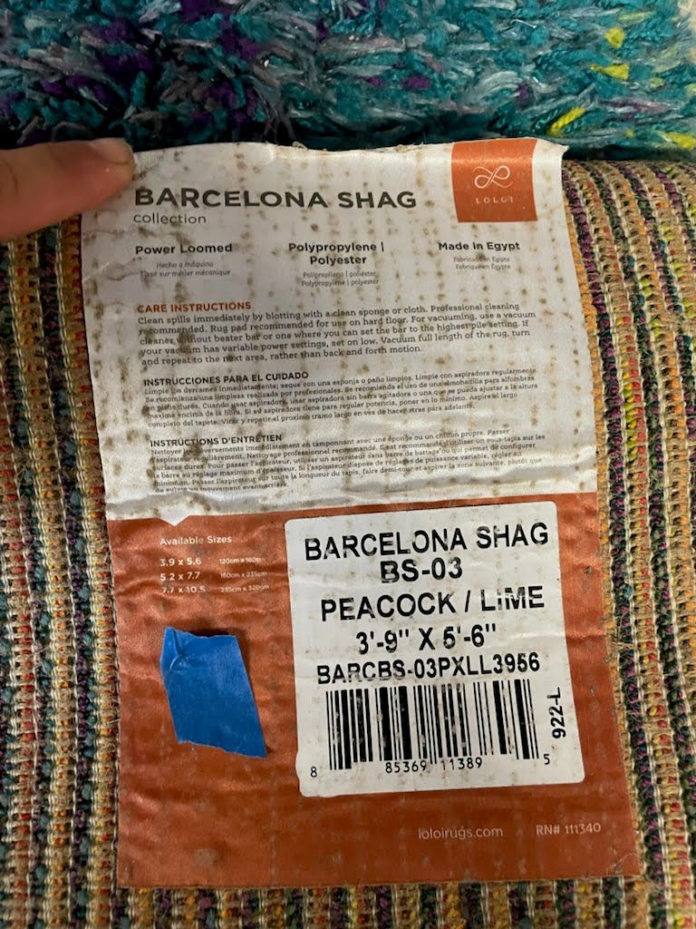 3' 9" x 5' 6" Area Rug