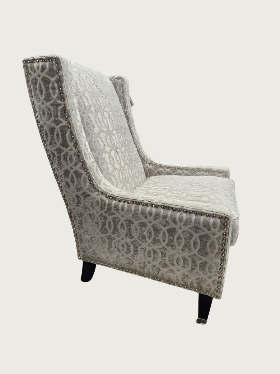 Grey Fabric Chair
