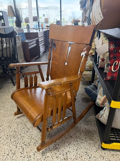 Antique Oak Rocker