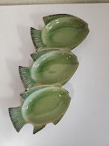 Light Green Fish Pottery Dish