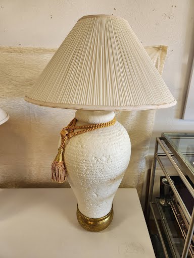 Textured Plater Table Lamp