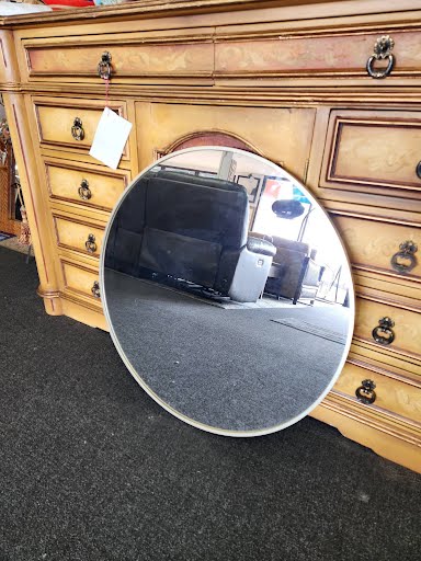 Thin Metal Brushed Mirror