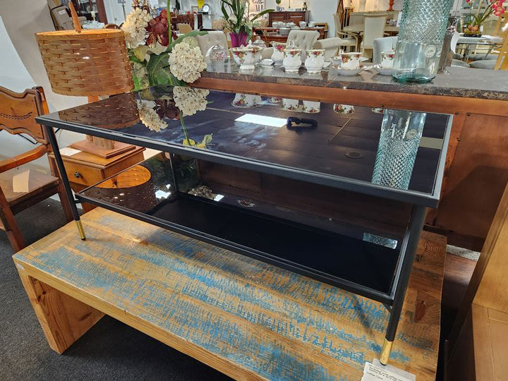 Black Glass Coffee Table