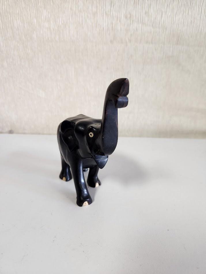 Carved Wood Elpehant Home Item
