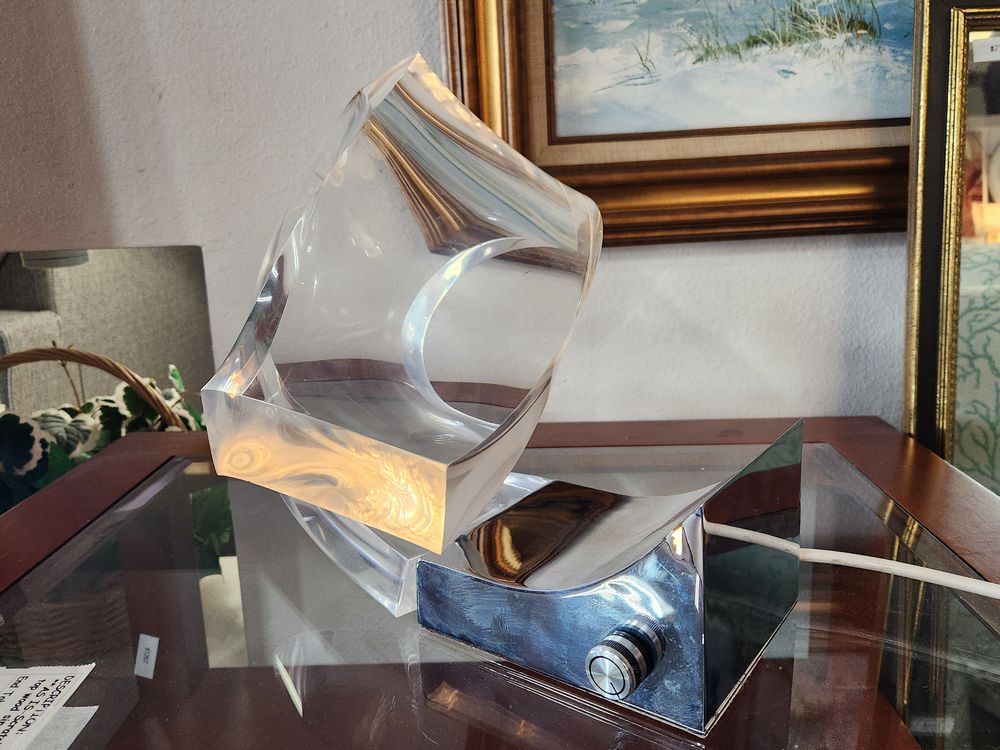 Sculptural Table Lamp