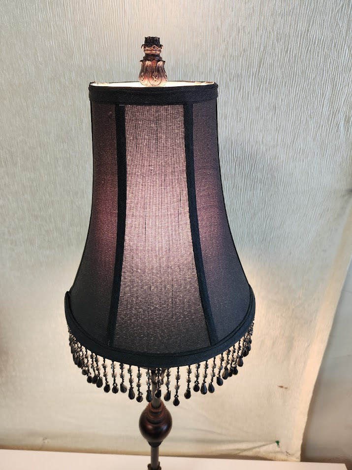 36"H Dark Metal Table Lamps