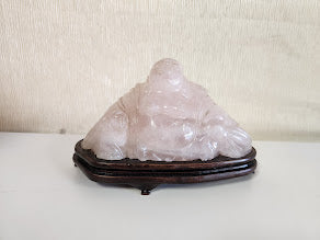 Rose Quartz Buddah Home Item