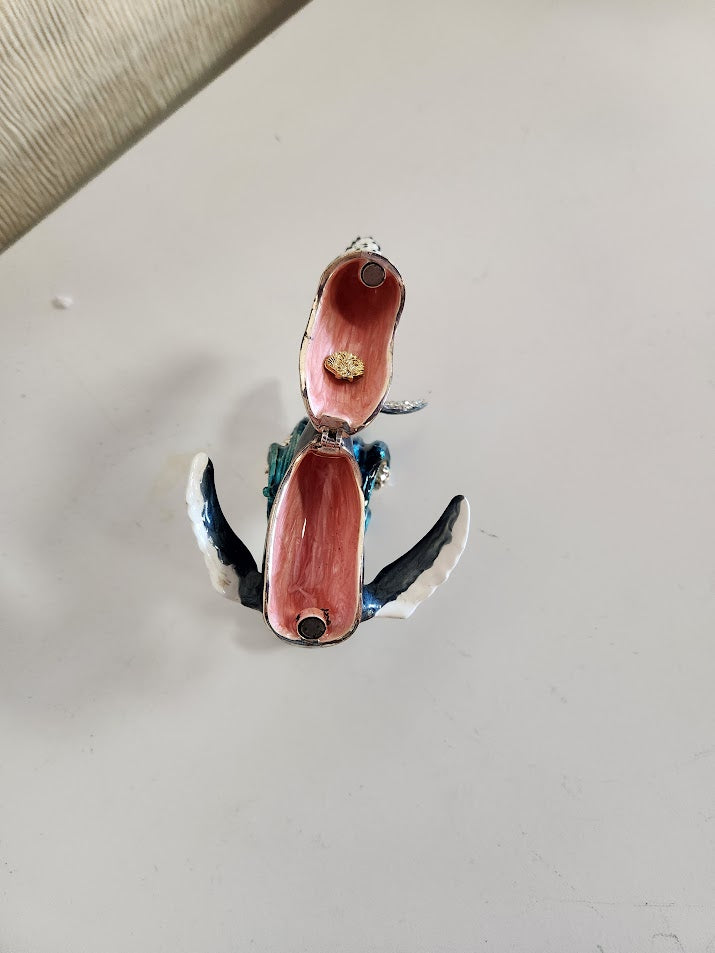 orca whale on waves