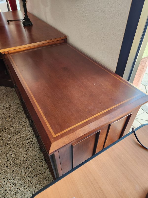 DK Wood 2 Drawer File Cabinet