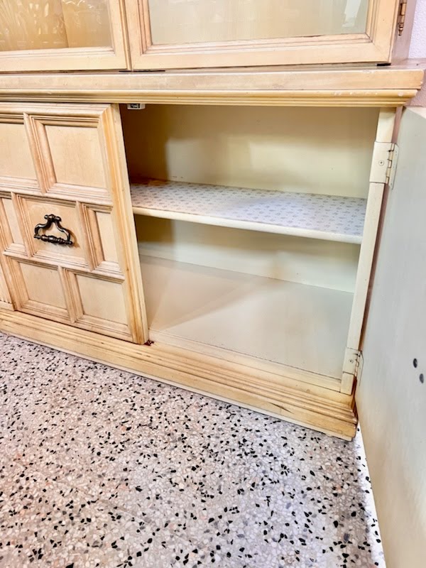 Cream China Cabinet