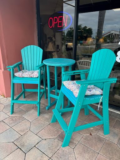 Teal Outdoor Set