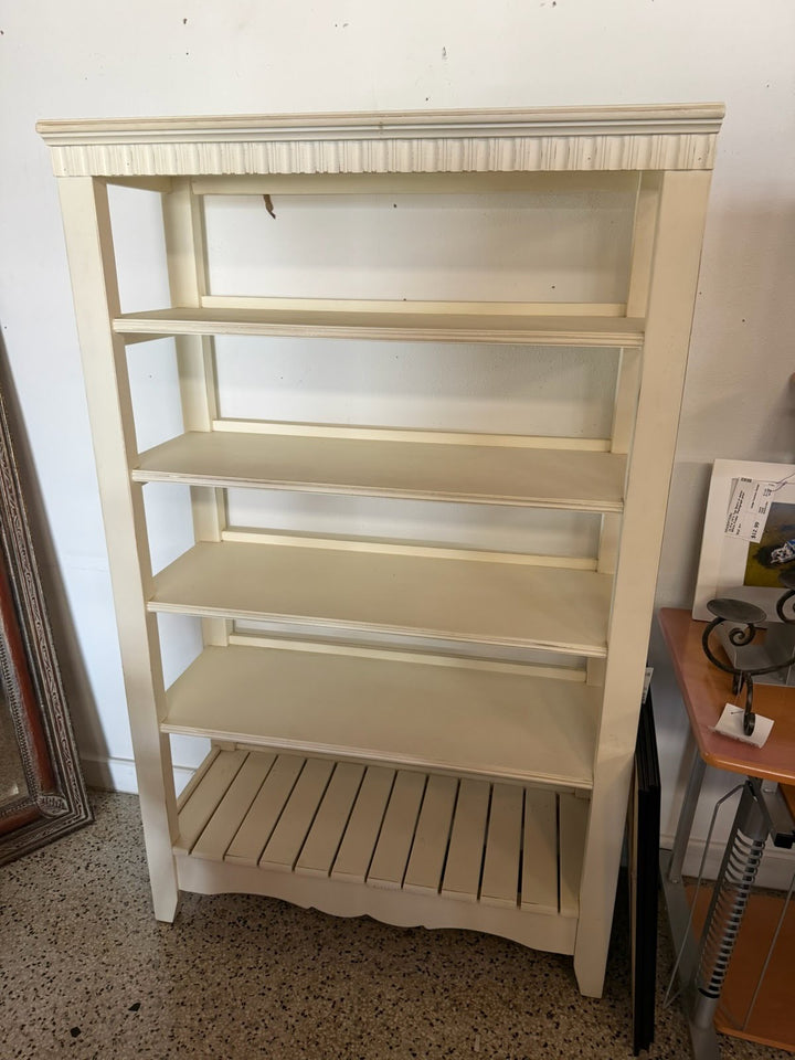 Open Style White Bookcase