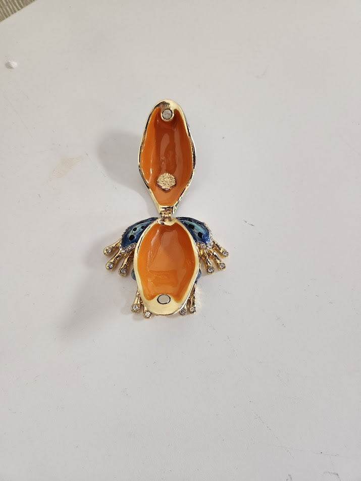 Small Frog Trinket box