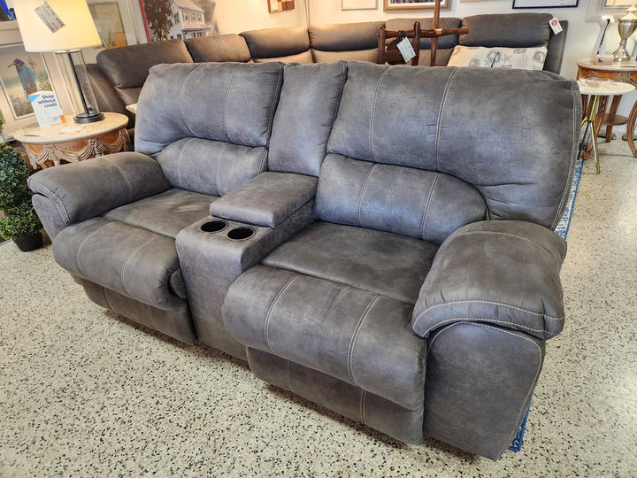 Gray  Love Seat