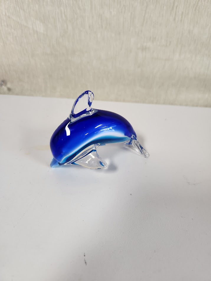 Handblown Glass Dolphin