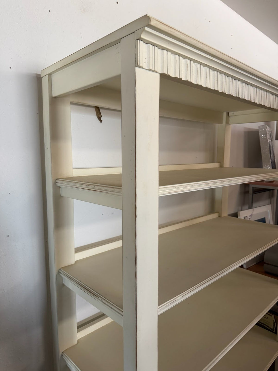 Open Style White Bookcase