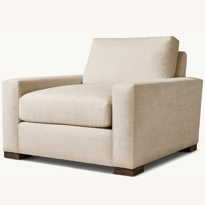 RESTORATION HARDWARE "Maxwell" Swivel Chair Arm Chair