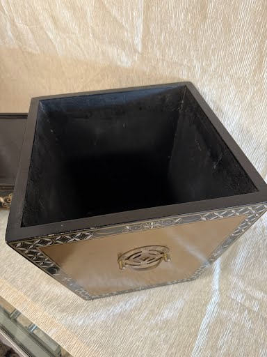 Black Oriental Style Planter