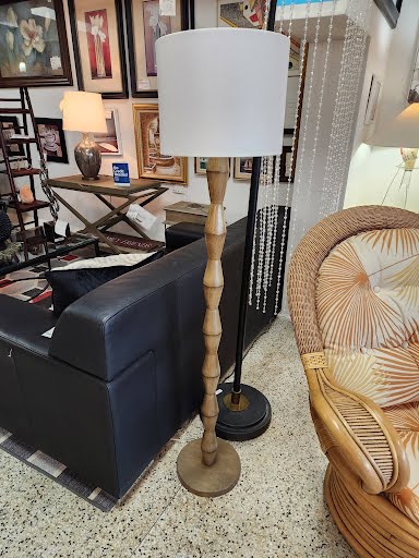 Bamboo Style Floor Lamp