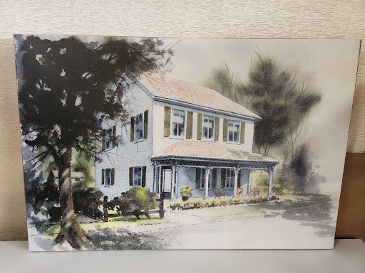 24x36" House Wall Art