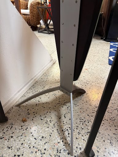 Slim Modern Floor Mirror