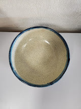Blue Pottery Bowl Home Item