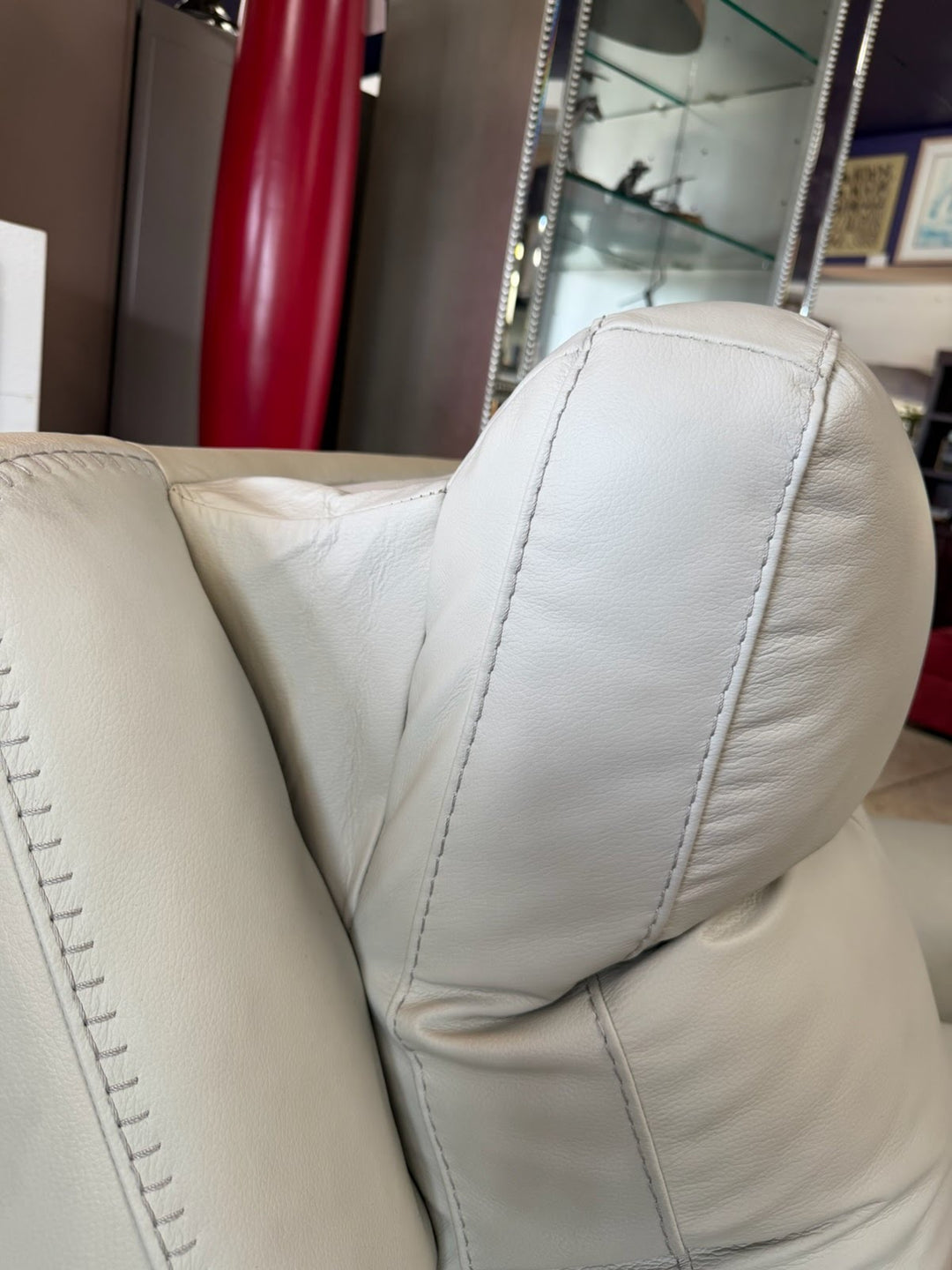 Beige Recliner