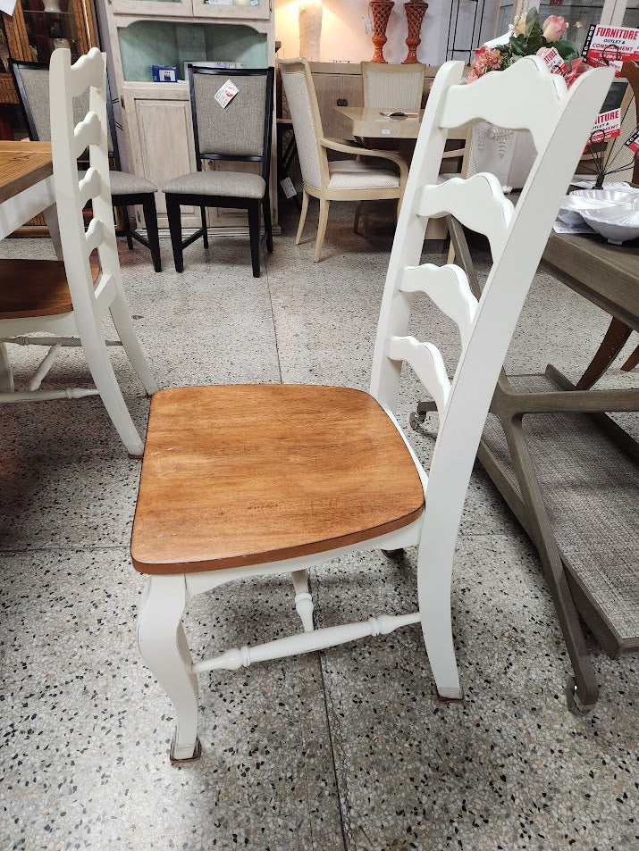 Wood Farmhouse Dining Set
