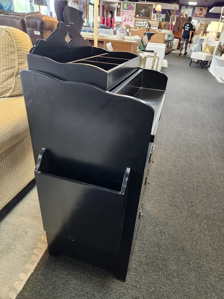 Black File Cabinet