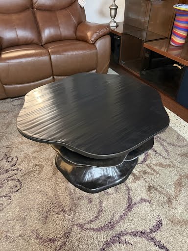 Black Wave  Coffee Table