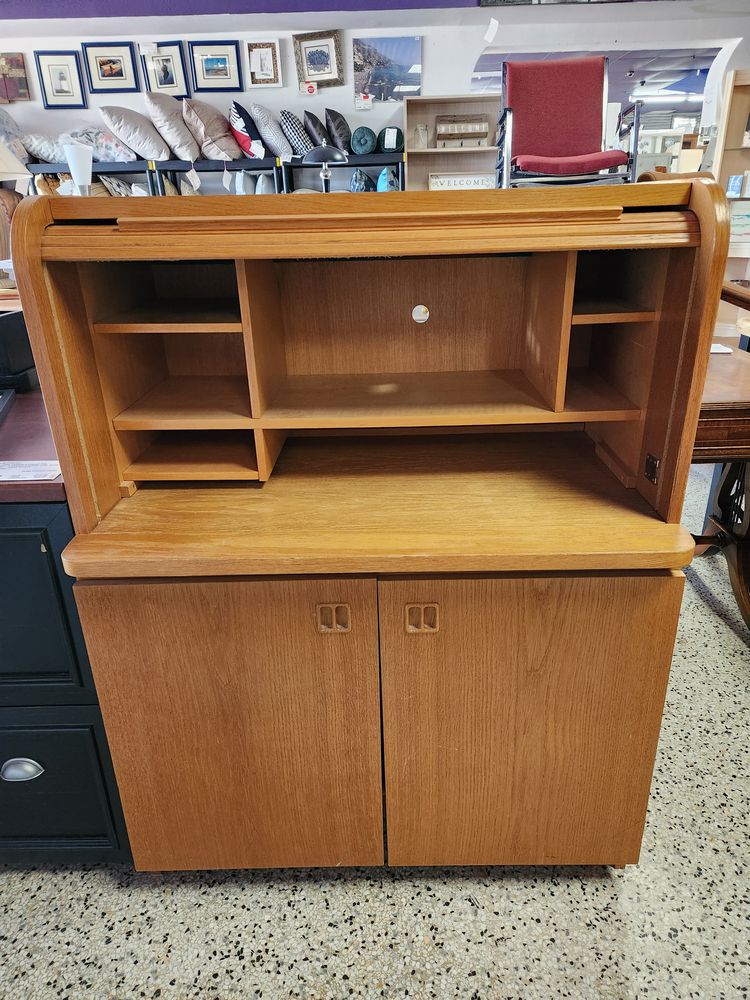 MCM Teak Storage Cabinet/Desk