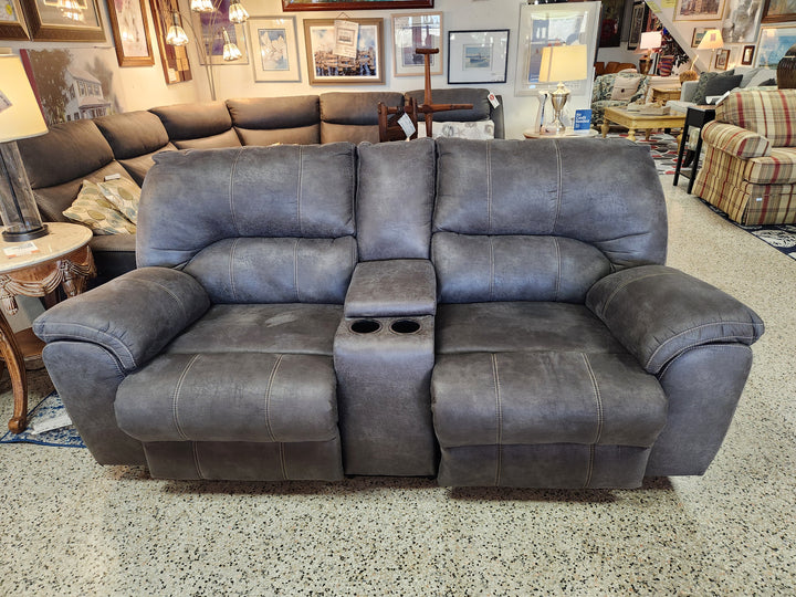 Gray  Love Seat