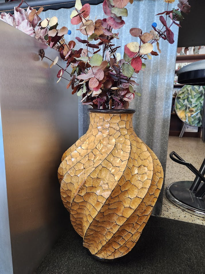 Decorative Crackle Vase