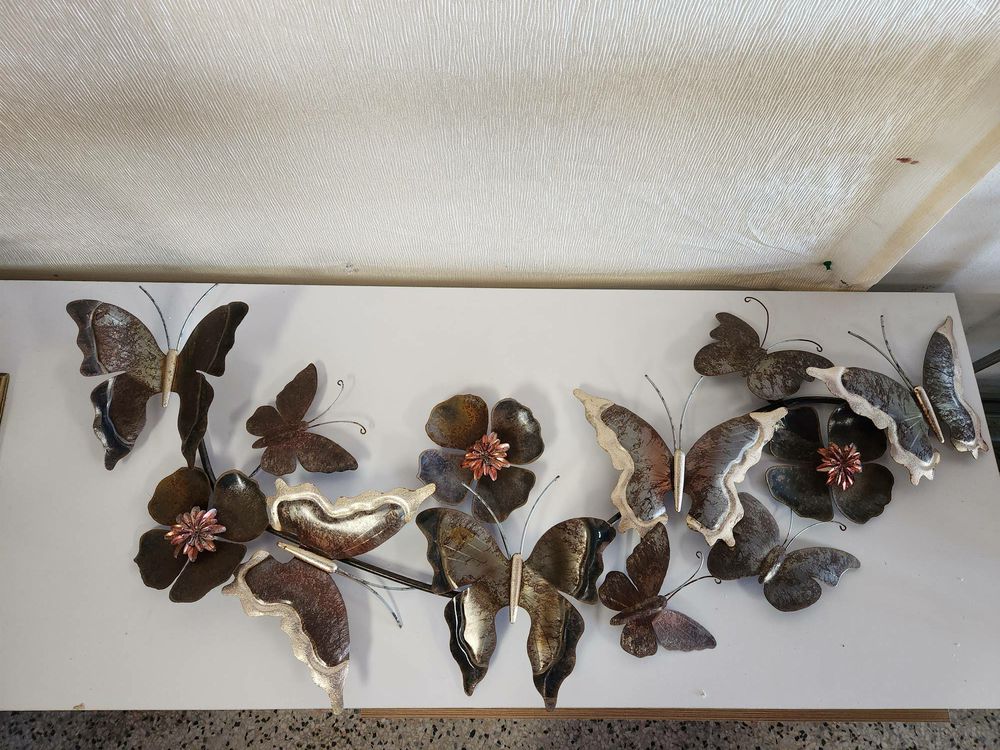 Metal Butterfly Wall Art
