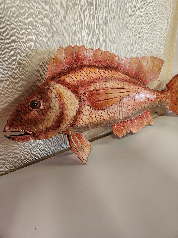 Decorative Red Snapper Wall Art