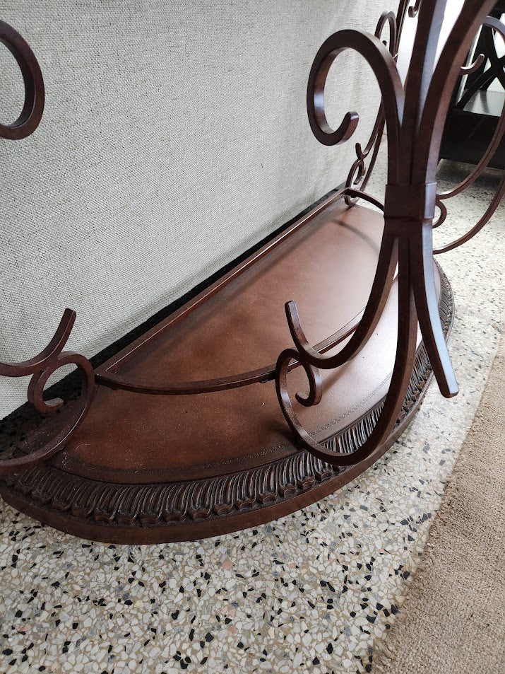 Half Moon Entry Table