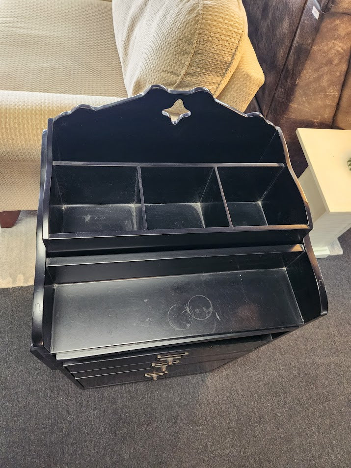 Black File Cabinet