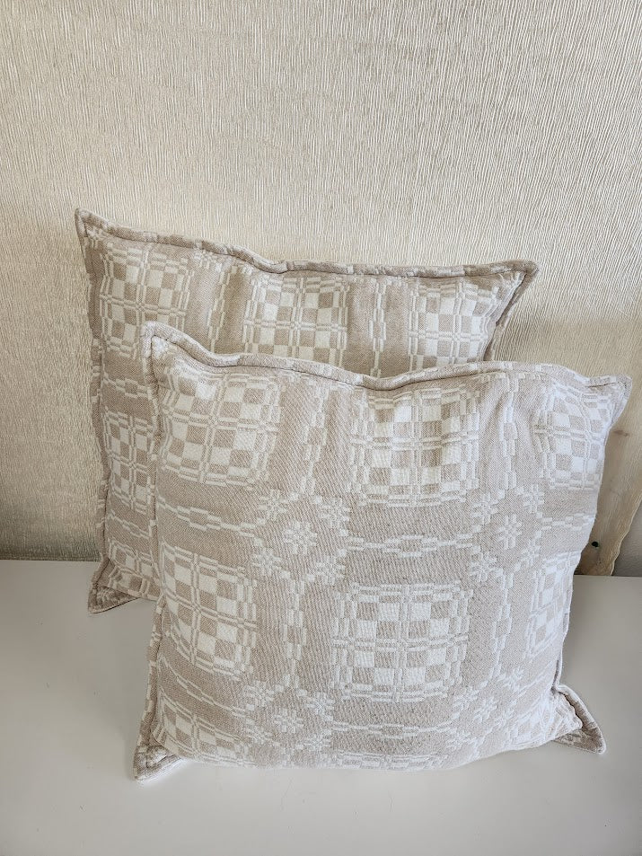 Neutral Throw Pillow